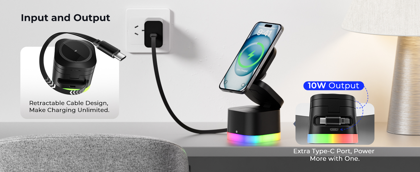 energy cell rotating wireless charger