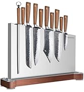 Large Metal Magnetic Knife Holder/Universal Magnetic Knife Block Without Knives/Stainless Steel S...