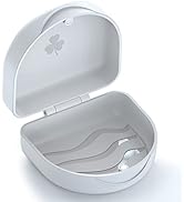 Retainer Case Denture Case: BVN Orthodontic Dental Case, Slim Braces Case, Mouth Guard Case, Dent...