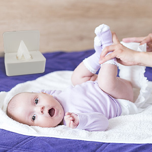 Baby Wipes Container Dispenser