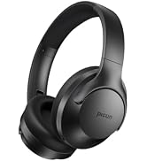 Picun 05 Elite Active Noise Cancelling Headphones Wireless Bluetooth, Black | Over-Ear, 120H Play...