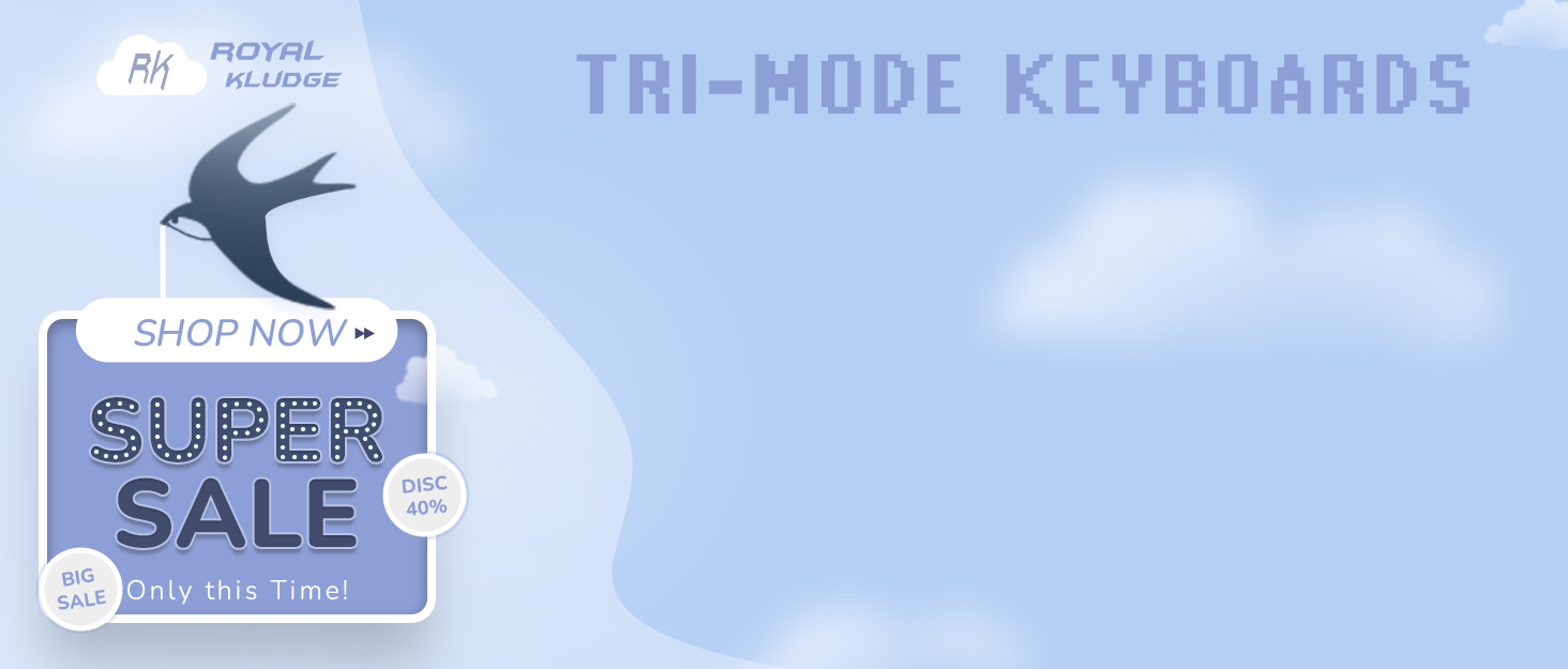 tri-mode keyboard