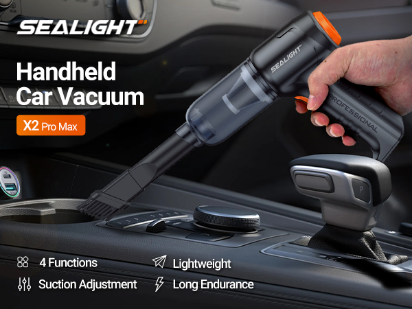 car vacuum sealight mini vacuum wireless handheld car vacuum cleaner high power suction
