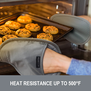 HEAT RESISTANT UP TO 500°F