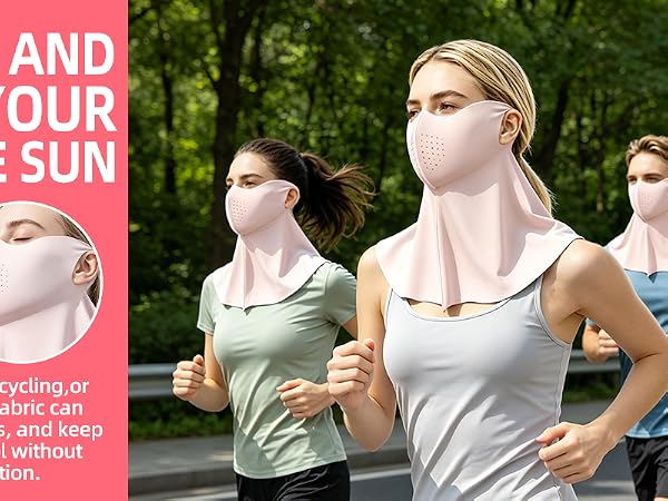 uv protection face mask facial mask face cover uv face cover mask