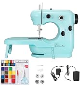 DenniesCare Mini Sewing Machine Handheld Sewing Machine for Beginners Sowing Machine with Extensi...