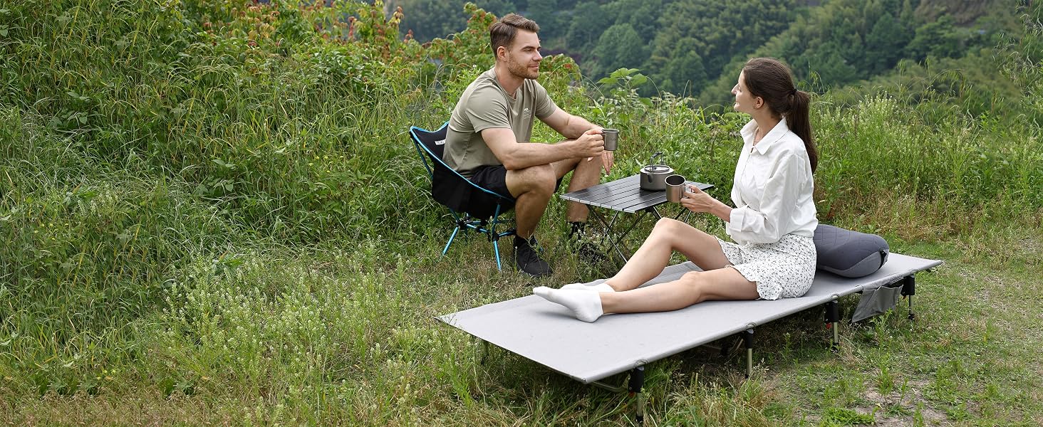 lightweight camping cot