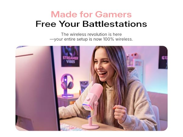 wireless gaming microphone