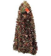 DECORA 33 Feet Tinsel Garland Mixed Color Hanging Garland for Home and Party Decoration