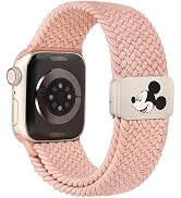 Girovo Braided Cartoon Magnetic Clasp Band Compatible with Apple Watch Bands 40/38/41/42/44/45/46...