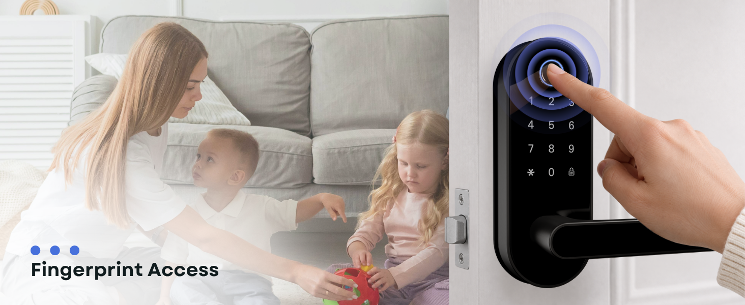 fingerprint access dermum s black