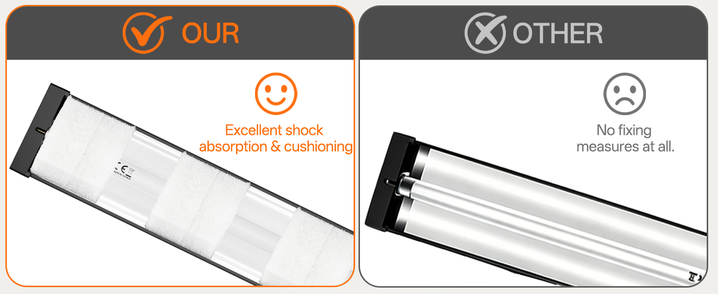 22inch fluorescent light fixture,High output t5 uvb light bar,stable reptile uvb