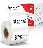 Phomemo M110 Label Printer Paper, White Self-Adhesive Thermal Paper, Compatible with M110 M120 M2...