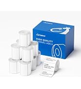 CLABEL 50 x 30mm (1.97'' x 1.18'')-230 Labels/Roll,12 Rolls Labels Multi-Purpose Thermal Stickers...