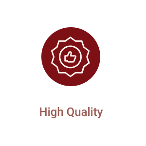 high quality logo with a red circle