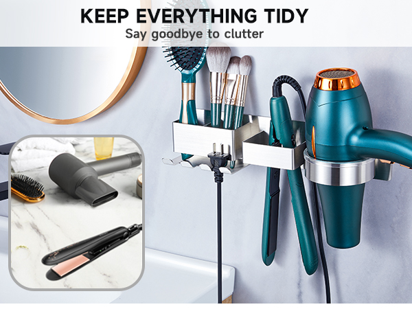 Hairdryer Holder Wall Mounted