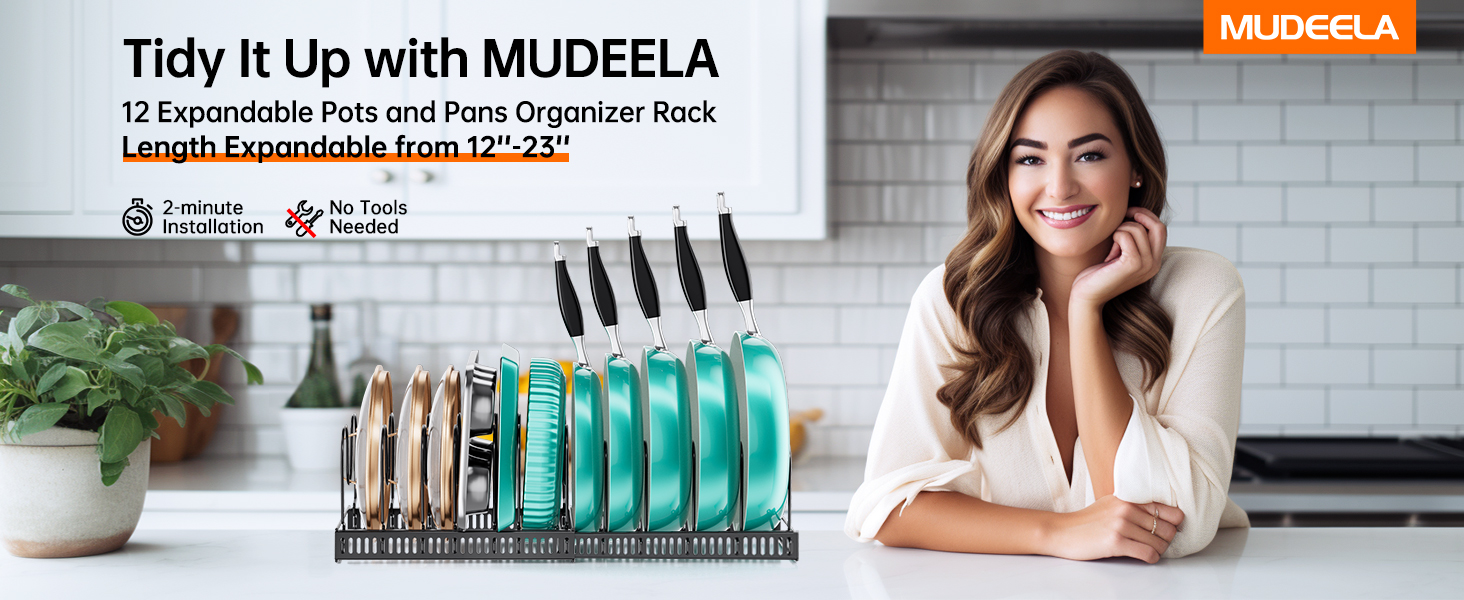 pots and pans organizer