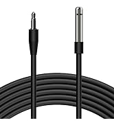 AC Infinity Controller Sensor Probe, Stainless Steel 20’ Waterproof Temperature Humidity Probe, C...