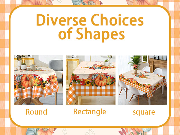 60 x 84 rectangle tablecloth