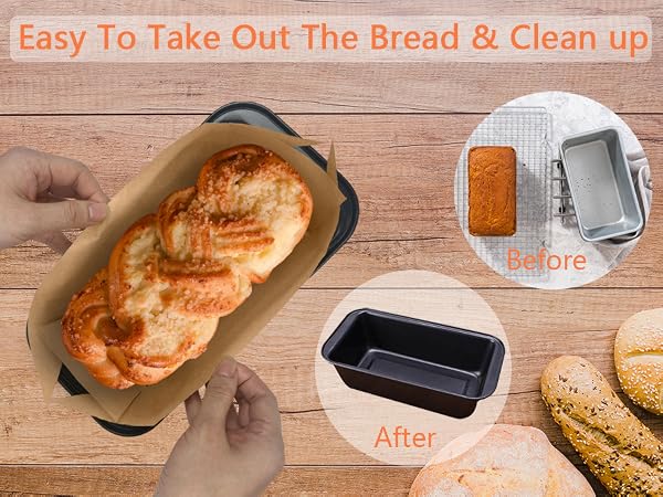loaf pan parchment liners