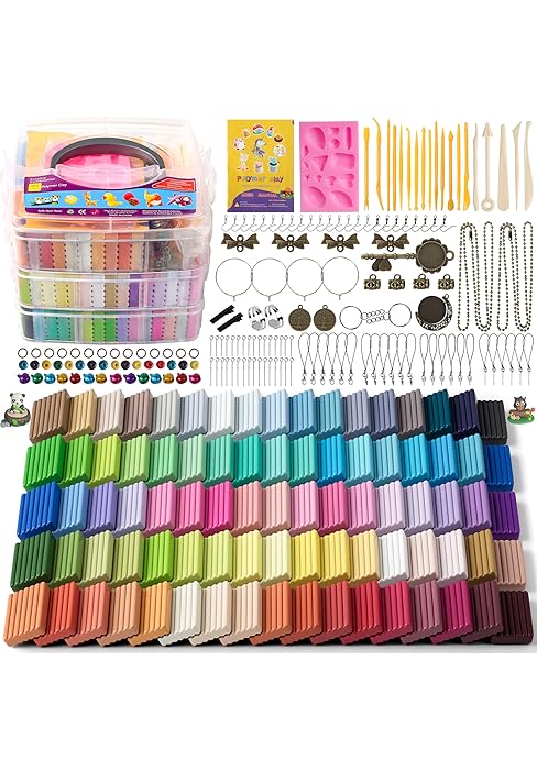 85 colors polymer clay