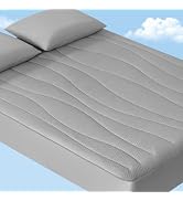 Elegear Cooling Mattress Pad Full, Upgraded Arc-Chill 3.0 + PCM Cooling, Stay Cool All Night, Bre...