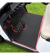 EZGO TXT Golf Cart Full Coverage Floor Liner Mat, fits EZGO TXT (1994+), Valor(1994+), Express S4...