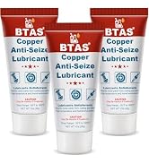 Brake Caliper Pin Grease Copper Anti-Seize Lubricant High Temp Corrosion Preventative for Battery...