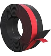 Elvone Weather Stripping, Door Draft Stopper Silicone Seal Strip for House and Glass Shower Doors...