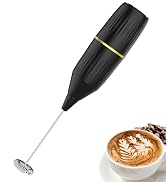 Milk Frother Handheld,Mini Drink Mixer and Coffee Blender Frother for Coffee Bar Accessories, Mat...