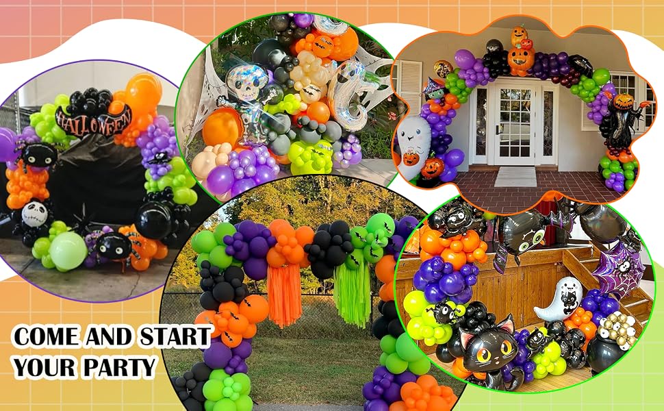 halloween balloons