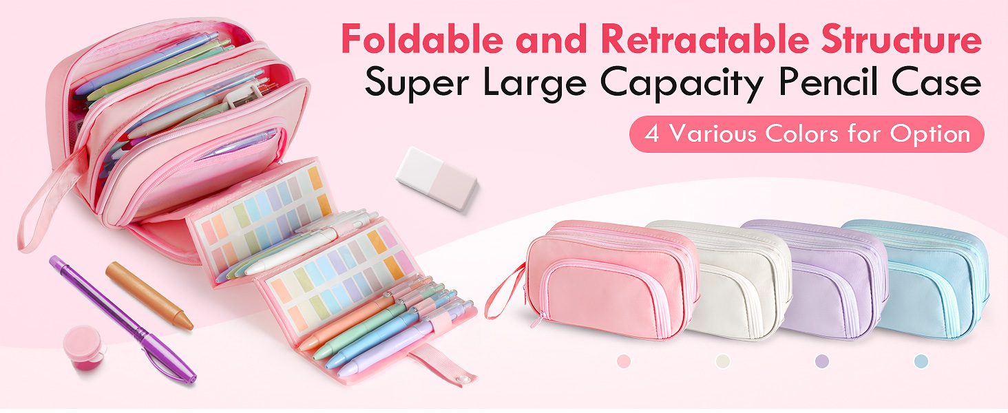 pencil case-pink