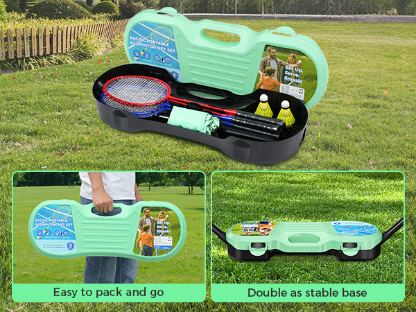 badminton set badminton sets for backyards portable badminton net sets bad mittens set