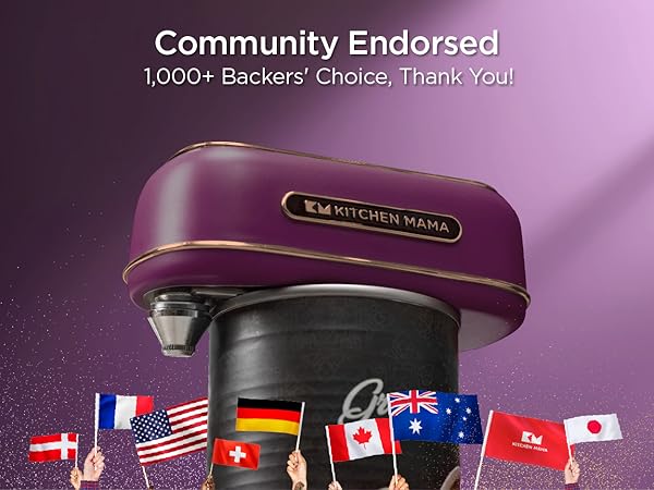 Community Endorsed, 1000 Backer's Choice