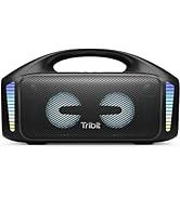 Tribit StormBox Blast Portable Speaker: 90W Loud Stereo Sound with XBass, IPX7 Waterproof Bluetoo...