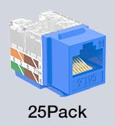 keystone jack blue 25 pack