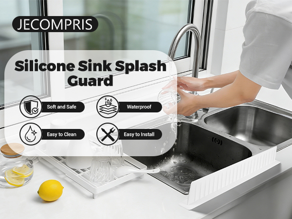kitchen sink splash guard