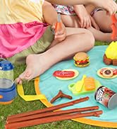 Pretend Play with Campfire