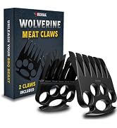 Kona Wolverine Shredder Claws – Heavy Duty BBQ Tools for Pulled Pork, Chicken, Beef – Grill Acces...