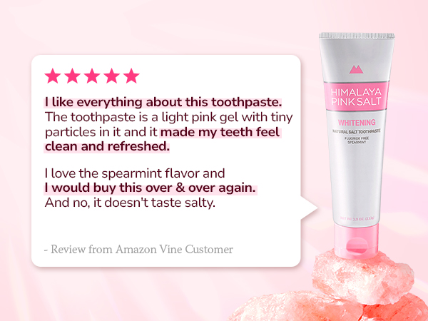 Fluoride Free Toothpaste I Natural Toothpaste for Teeth Whitening I Gum Health Care