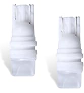 Pniwuno 10 PCS 194 Ceramic Led Car Turn Side Lights, 168 175 2825 W5W 912 Bulb, 2835 Chip 3SMD T1...