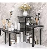 Bathroom Organizer Countertop Corner Shelf, 3 Tier Shelf Moveable Shelf Organizer for Bathroom Co...