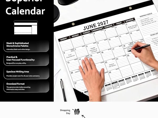 desk calendar