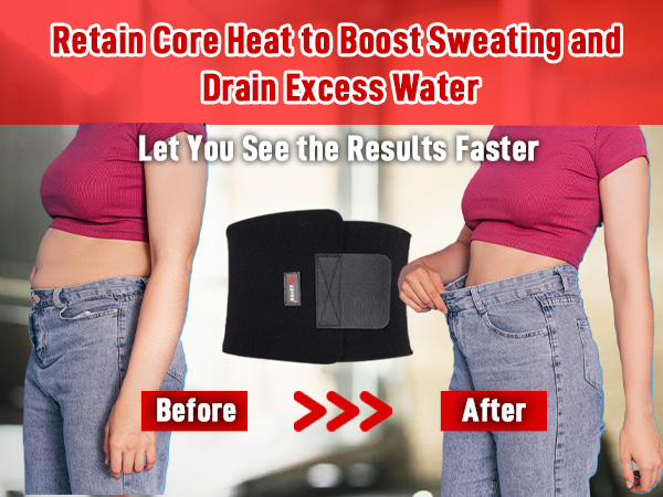 Our sweat belts boost your training results to the next level