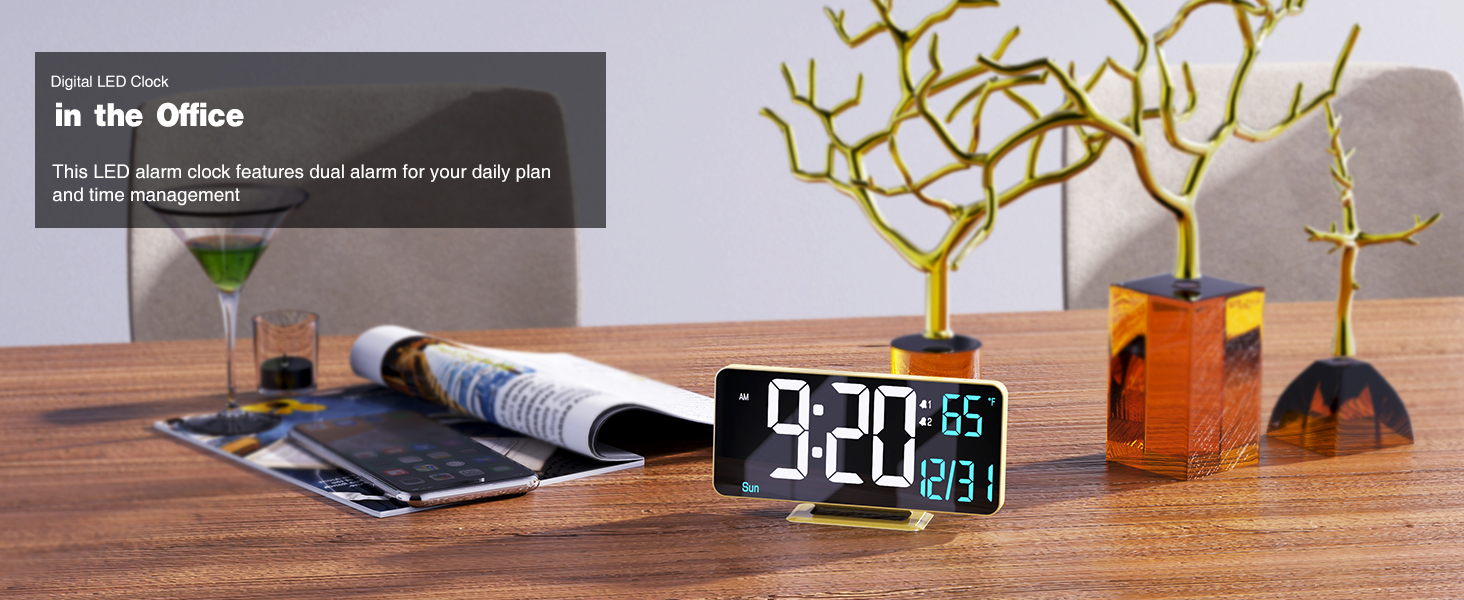 led clock