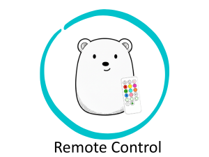 LumiPets Bear with Remote Control