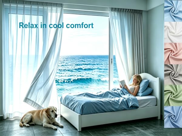 relax in cool comfort