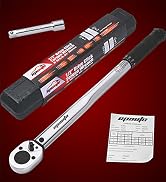 EPAuto 1/2-inch Drive Click Torque Wrench, 10-150 ft/lb, 13.6-203.5 N/m