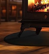 Matace Fireproof Fireplace Mat Hearth Rug
