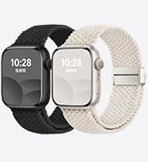 Magnetic Stretchy Sport Loop Compatible with Apple Watch Band for Women Men | 49mm 46mm 45mm 44mm...